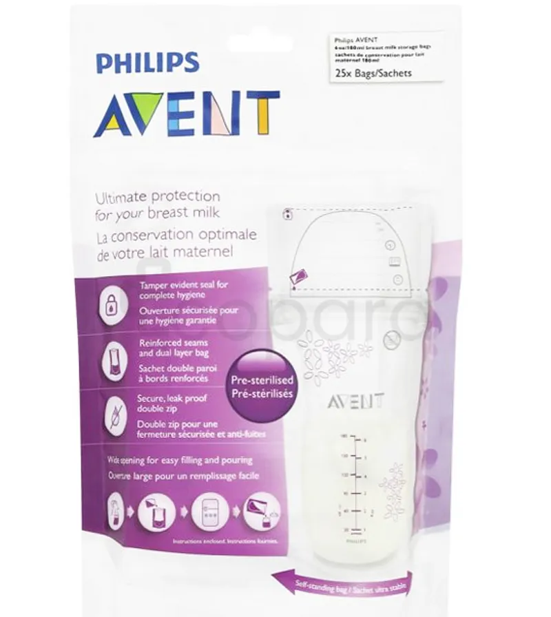AVENT SACHET DE CONSERVATION DU LAIT MATERNEL REF SCF603/1 /UNITÉ