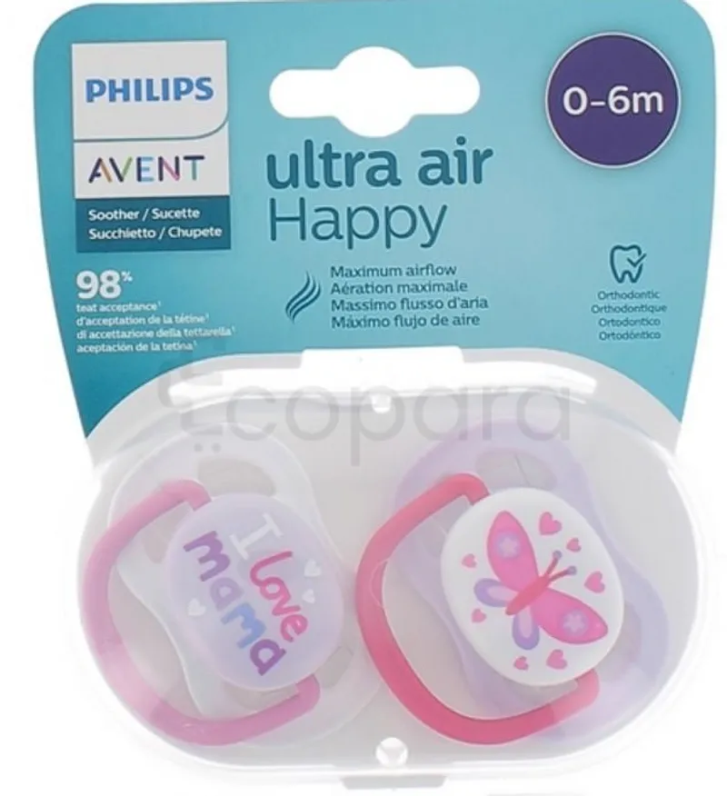 AVENT SUCETTE 0-6MOIS REFERENCE SCF182/23