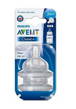 AVENT TETINE +3MOIS CLASSIC B2 REF SCF 635/27 PAR UNITE