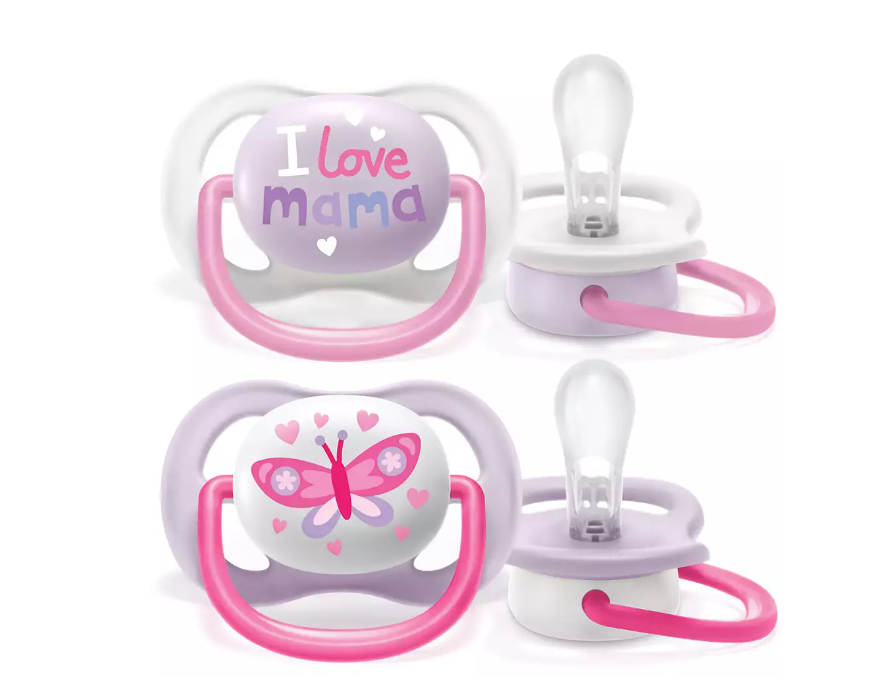 AVENT SUCETTE ULTRA AIR ANIMALS 6-18MOIS REFERENCE SCF080/12