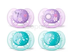 AVENT ULTRA SOFT SUCETTE ORTHODONTIQUE 6-18MOIS REFERENCE SCF220/23 /UNITE