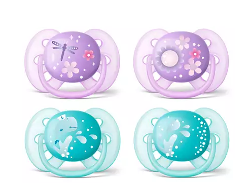 AVENT ULTRA SOFT SUCETTE ORTHODONTIQUE 6-18MOIS REFERENCE SCF220/23 /UNITE
