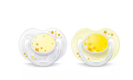 AVENT 2 SUCETTES SILICONE 0-3MOIS REFERENCE SCF176/20