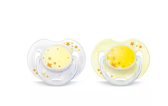 AVENT SUCETTES NUIT BPA 0-6MOIS REFERENCE SCF176/68 /UNITE