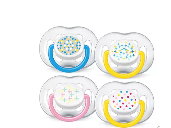AVENT SUCETTES FREE FLOW CONTEMP BPA F6-18MOIS REFERENCE SCF180/24 /UNITE
