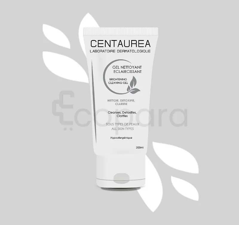 CENTAUREA GEL NETTOYANT ECLAIRCISSANT 200ML