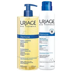 URIAGE PACK XEMOSE HUILE LAVANTE 500ML + BRUME SOS 200ML