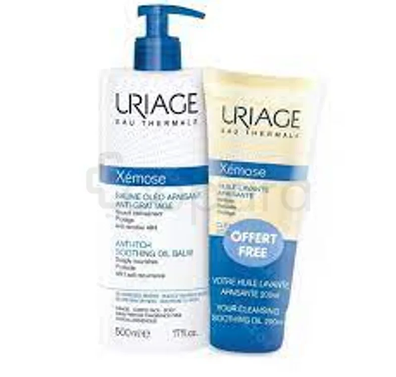 URIAGE PACK PROMOTION XEMOSE BAUME OLEO-APAISANT 500ML + HUILE LAVANTE 200ML