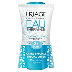 URIAGE EAU THERMALE CREME D'EAU MAINS 2*50ML