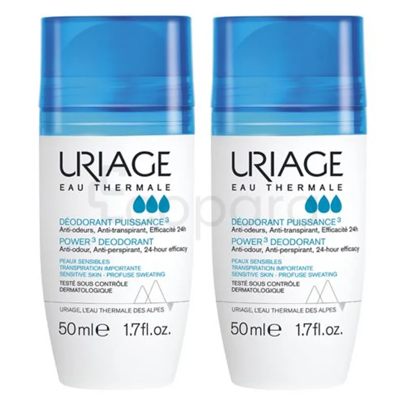 URIAGE EAU THERMALE DEODORANT DOUCEUR 2*50ML