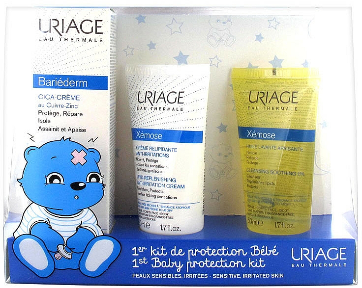 URIAGE BARIEDERM-CICA SPF50+ 40ML + HUILE LAVANTE 40ML