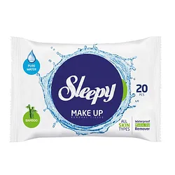 SLEEPY LINGETTES MAKE UP REMOVAL TISSUE BOITE DE 20