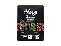 SLEEPY BLACK DIALY PAINTY LINER SUPER NORMAL B40