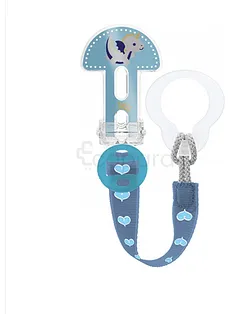 MAM ATTACHE SUCETTE CLIP IT & COVER +0MOIS BLEU REFERENCE SH20006