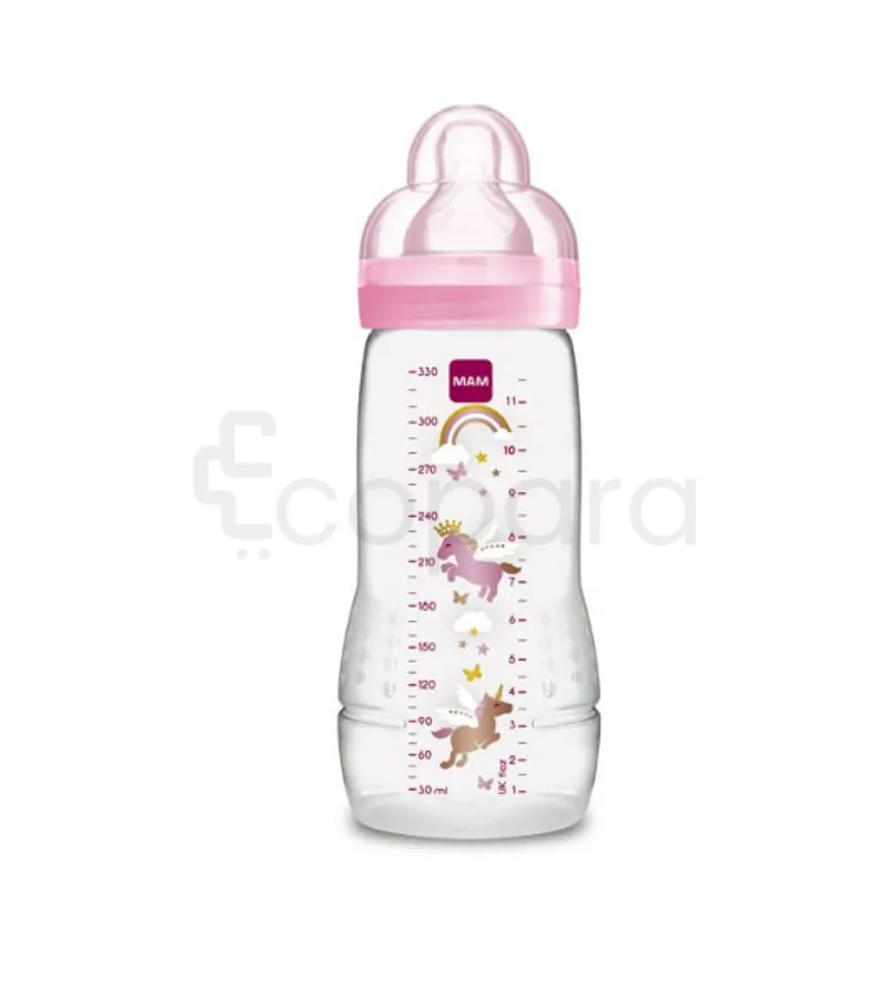 MAM BIBERON BABY BOTTLE ROSE 330ML REFERENCE SH20012
