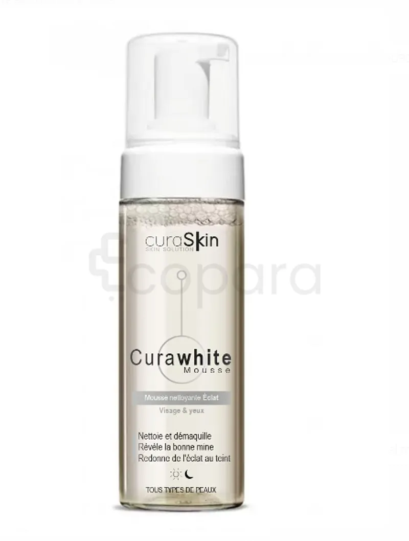 CURASKIN CURAWHITE MOUSSE 150ML