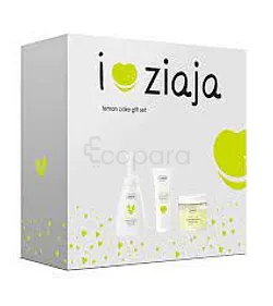 ZIAJA COFFRET LEMON GELEE DE BAIN 250ML + CREME MAINS 50ML + MOUSSE NETTOYANT CORPS 260ML