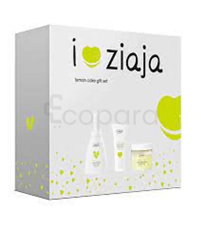 ZIAJA COFFRET LEMON GELEE DE BAIN 250ML + CREME MAINS 50ML + MOUSSE NETTOYANT CORPS 260ML