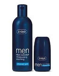 ZIAJA MEN GEL DE DOUCHE 300ML + ANTI-PERSPIRANT 60ML