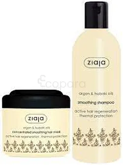 ZIAJA SHAMPOOING 300ML + MASQUE À L'HUILE D'ARGAN 200ML