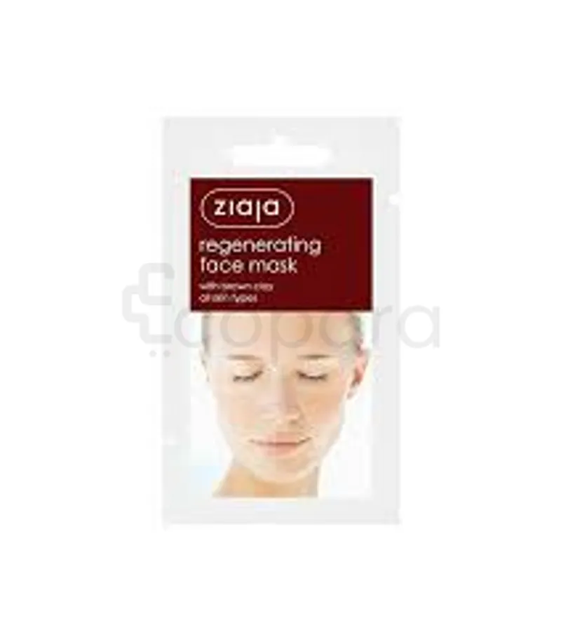 ZIAJA MASQUE REGÉNÉRANT POUR VISAGE À L'ARGILE MARRON 7ML