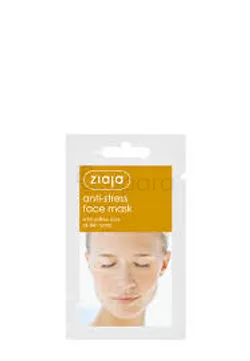 ZIAJA MASQUE ANTI-STRESS POUR VISAGE À L'ARGILE JAUNE 7ML