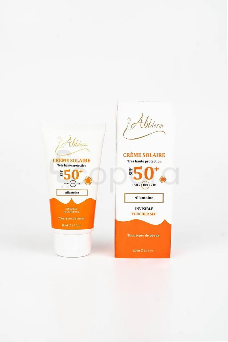 ABIDERM CREME SOLAIRE SPF50+ 50ML