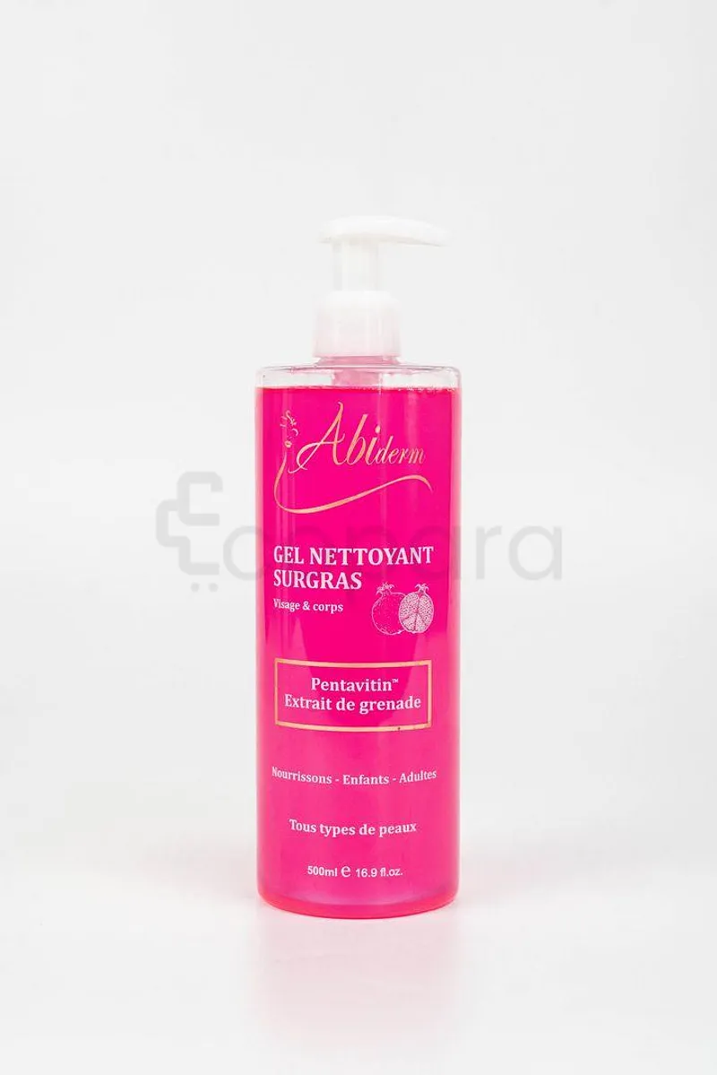 ABIDERM GEL NETTOYANT SURGRAS 500ML