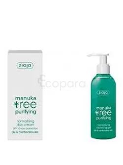 ZIAJA MANUKA TREE PACK 2 EN 1 CREME DE JOUR 50ML + GEL NETTOYANT 200ML