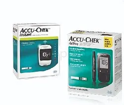 ACCU-CHECK 3 KITS INSTANT + 2 KITS ACTIVE