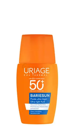 URIAGE BARIESUN FLUIDE ULTRA-LEGER SPF50+ PEAUX SENSIBLES 30ML