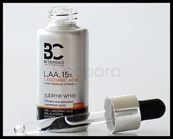 BC BE CEUTICALS L.ASCORBIC.ACID 15% SUBLIME WHITE VITAMINE C VISAGE ET CORPS 35ML