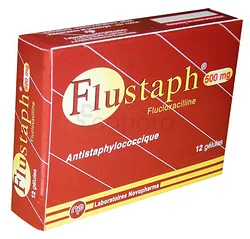 FLUSTAPH 500MG BOITE DE 12 GELULES
