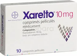 XARELTO 10MG BOITE DE 10 COMPRIMES MV