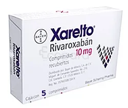 XARELTO 10MG BOITE DE 5 COMPRIMES MV