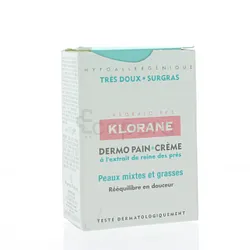 KLORANE DERMO PAIN CREME PEAUX GRASSES 100G