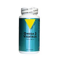 VITALL+ OMEGA 3 VEGETAUX HUILE DE LIN BOITE DE 60 CAPSULES