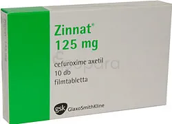ZINNAT 125MG BOITE DE 10 COMPRIMES
