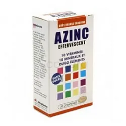 AZINC BOITE DE 15 COMPRIMES EFFERVESCENTS