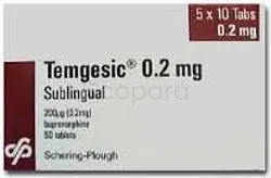 TEMGESIC 0.2MG BOITE DE 50 COMPRIMES