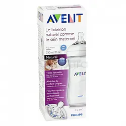 AVENT BIBERON NATURAL +3MOIS 330ML REFERENCE SCF696/17