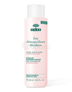 NUXE EAU DEMAQUILLANTE MICELLAIRE AUX PETALES DE ROSE 400ML