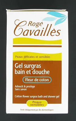 ROGE CAVAILLES GEL SURGRA BAIN ET DOUCHE FLEUR DE COTON 300ML