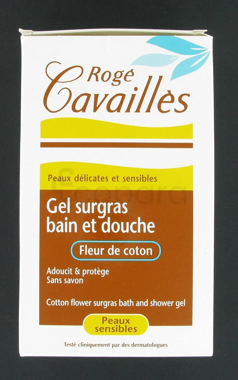 ROGE CAVAILLES GEL SURGRA BAIN ET DOUCHE FLEUR DE COTON 300ML