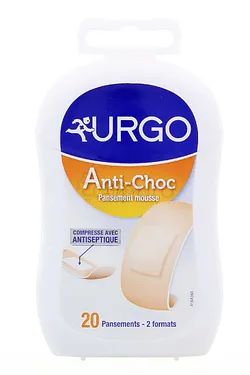 URGO SPARADRAP ANTI CHOC BOITE DE 20