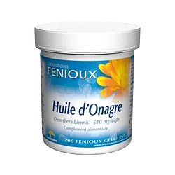 FENIOUX HUILE D'ONAGRE BOITE DE 200 GELULES