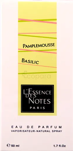 L ESSENCE DES NOTES EAU DE PARFUM PAMPLEMOUSSE ET BASILIC 50ML