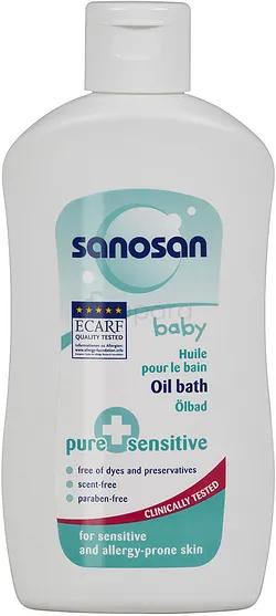 SANOSAN BABY HUILE POUR LE BAIN PURE SENSITIVE 200ML