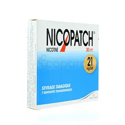 NICOPATCH 21MG/24H DISPOSITIF TRANSDERMIQUE BOITE DE 7 SACHETS