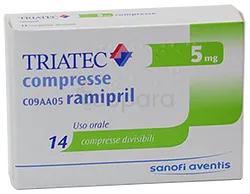 TRIATEC 5MG BOITE DE 15 COMPRIMES SECABLES PM